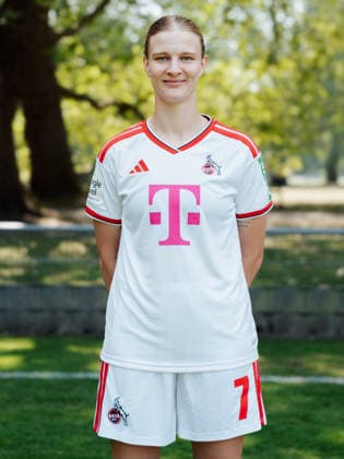 Anna-Lena Stolze; 1.FC Köln; 1.BL Frauen, Porträttermin 2026 2027, Anna-Lena Stolze; 1.FC Köln; 1.BL Women, portrait appointment 2026 2027, Cologne Geissbockheim NRW Germany