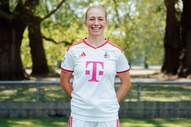 Pauline Bremer; 1.FC Köln; 1.BL Frauen, Porträttermin 2026 2027, Pauline Bremer; 1.FC Köln; 1.BL Women, portrait appointment 2026 2027, Cologne Geissbockheim NRW Germany