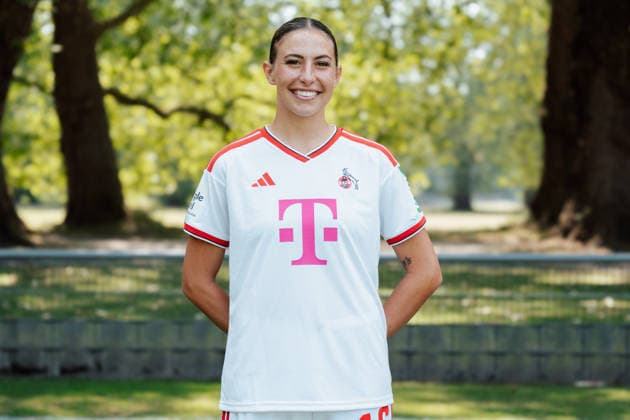 Zoe Hasenauer; 1.FC Köln; 1.BL Frauen, Porträttermin 2026 2027, Zoe Hasenauer; 1.FC Köln; 1.BL Women, portrait appointment 2026 2027, Cologne Geissbockheim NRW Germany