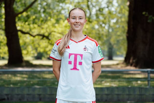 Carlotta Imping; 1.FC Köln; 1.BL Frauen, Porträttermin 2026 2027, Carlotta Imping; 1.FC Köln; 1.BL Women, portrait appointment 2026 2027, Cologne Geissbockheim NRW Germany