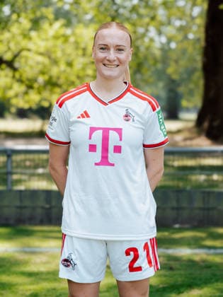 Anna Gerhardt; 1.FC Köln; 1.BL Frauen, Porträttermin 2026 2027, Anna Gerhardt; 1.FC Köln; 1.BL Women, portrait appointment 2026 2027, Cologne Geissbockheim NRW Germany