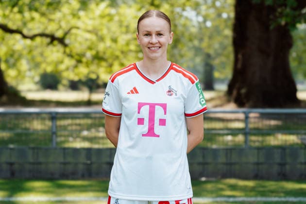 Laura Donhauser; 1.FC Köln; 1.BL Frauen, Porträttermin 2026 2027, Laura Donhauser; 1.FC Köln; 1.BL Women, portrait appointment 2026 2027, Cologne Geissbockheim NRW Germany