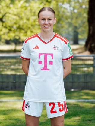 Laura Donhauser; 1.FC Köln; 1.BL Frauen, Porträttermin 2026 2027, Laura Donhauser; 1.FC Köln; 1.BL Women, portrait appointment 2026 2027, Cologne Geissbockheim NRW Germany