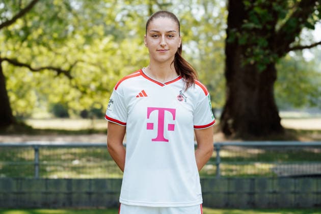 Laureta Elmazi; 1.FC Köln; 1.BL Frauen, Porträttermin 2026 2027, Laureta Elmazi; 1.FC Köln; 1.BL Women, portrait appointment 2026 2027, Cologne Geissbockheim NRW Germany