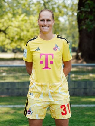 Inga Schuldt; 1.FC Köln; 1.BL Frauen, Porträttermin 2026 2027, Inga Schuldt; 1.FC Köln; 1.BL Women, portrait appointment 2026 2027, Cologne Geissbockheim NRW Germany