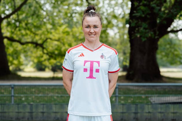 Marina Hegering; 1.FC Köln; 1.BL Frauen, Porträttermin 2026 2027, Marina Hegering; 1.FC Köln; 1.BL Women, portrait appointment 2026 2027, Cologne Geissbockheim NRW Germany