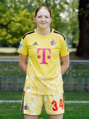 Irina Fuchs; 1.FC Köln; 1.BL Frauen, Porträttermin 2026 2027, Irina Fuchs; 1.FC Köln; 1.BL Women, portrait appointment 2026 2027, Cologne Geissbockheim NRW Germany