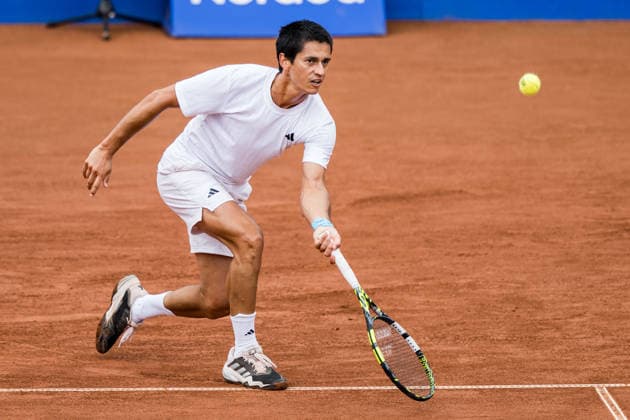 260713 Carlos Sanchez Jover of Spain during day 1 of the Nordea Open on July 13, 2026 in Bastad. Photo: Niclas Jönsson BILDBYRAN COP 273 NO0428 tennis ATP, Tennis Herren 250 nordea open tennislagetbbeng *** 260713 Carlos Sanchez Jover of Spain during Day 1 of the Nordea Open on July 13, 2026, in Bastad. Photo by Niclas Jönsson, BILDBYRAN COP 273 NO0428 tennis atp 250 nordea open tennislagetbbeng  Copyright: NICLASxJÖNSSON BB260713NO052