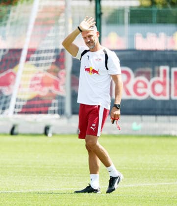 RB Leipzig Ð Pressekonferenz Bundesliga Leipzig, 13.07.2026, Red Bull Akademie, Fussball, 1.Bundesliga, RB Leipzig , Pressekonferenz , Vorstellung des neuen Trainers Chefcoaches Martin Demichelis , Im Bild: Martin Demichelis , Nur zur redaktionellen Nutzung. Only editorial use. , *** RB Leipzig – Bundesliga Press Conference, Leipzig, July 13, 2026, Red Bull Academy, Soccer, Bundesliga 1, RB Leipzig, Press Conference, Introduction of New Head Coach Martin Demichelis, Pictured: Martin Demichelis, For editorial use only, Picture Point