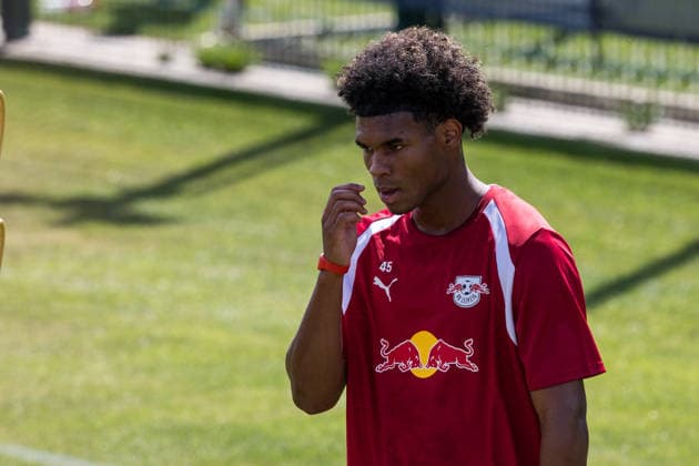 13.07.2026, GER, Öffentliches Training, Saison 2026 2027), RB Leipzig Samba KonatÃ Samba Konate (RB Leipzig 45) *** July 13, 2026, GER, Open Practice, 2026–2027 Season, RB Leipzig Samba KonatÃ Samba Konate RB Leipzig 45 nordphotoxGmbHx xTrienitz nph00051