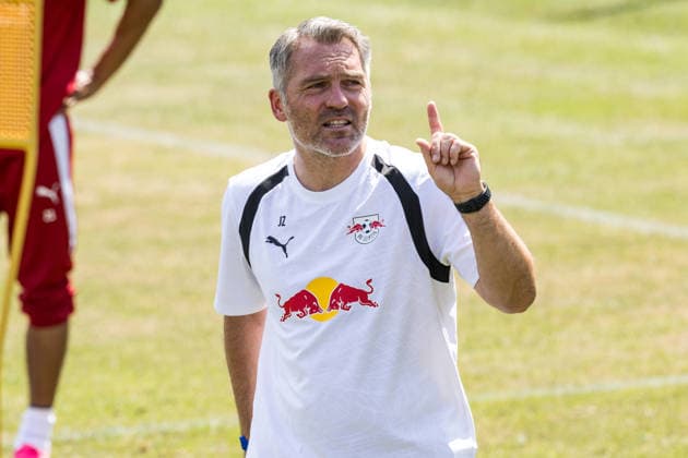 13.07.2026, GER, Öffentliches Training, Saison 2026 2027), RB Leipzig Jan Zimmermann (Assitenztrainer RB Leipzig) *** July 13, 2026, GER, Open Practice, 2026–2027 Season, RB Leipzig, Jan Zimmermann, Assistant Coach, RB Leipzig nordphotoxGmbHx xTrienitz nph00051