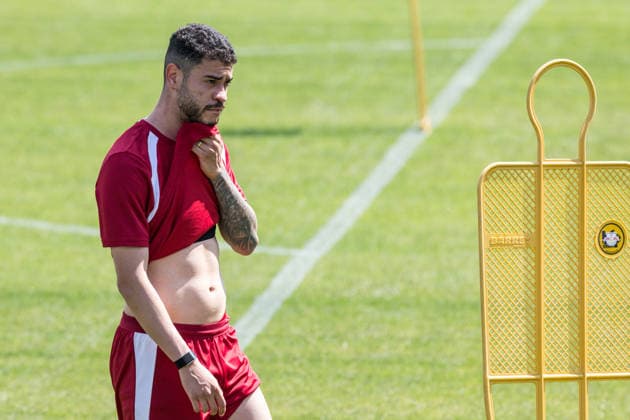 13.07.2026, GER, Öffentliches Training, Saison 2026 2027), RB Leipzig RÃ mulo Cardoso Romulo Cardoso (RB Leipzig 40) *** July 13, 2026, GER, Open Practice, 2026–2027 Season, RB Leipzig RÃ mulo Cardoso Romulo Cardoso RB Leipzig 40 nordphotoxGmbHx xTrienitz nph00051