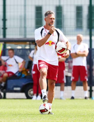 RB Leipzig Ð Trainingsstart Bundesliga Leipzig, 13.07.2026, Red Bull Akademie, Fussball, 1.Bundesliga, RB Leipzig , Pressekonferenz , Auftaktraining für die neue Spielzeit 2026 2027 , Im Bild: Martin Demichelis , Nur zur redaktionellen Nutzung. Only editorial use. , *** RB Leipzig – Start of Bundesliga Training, Leipzig, July 13, 2026, Red Bull Academy, Soccer, Bundesliga 1, RB Leipzig, Press Conference, First training session for the new 2026–2027 season, Pictured: Martin Demichelis, For editorial use only, Picture Point