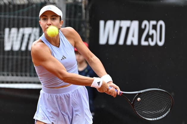 UniCredit IASI OPEN Elina Avanesyan of Armenia plays against Irina Fetecau of Romania during the Unicredit Iasi Open, in Iasi, Romania, on July 13, 2026. Imago Images Alex Nicodim Copyright: xAlexxNicodimx
