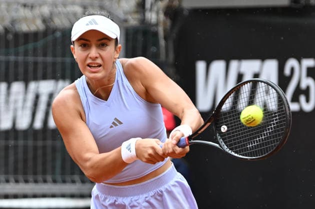 UniCredit IASI OPEN Elina Avanesyan of Armenia plays against Irina Fetecau of Romania during the Unicredit Iasi Open, in Iasi, Romania, on July 13, 2026. Imago Images Alex Nicodim Copyright: xAlexxNicodimx