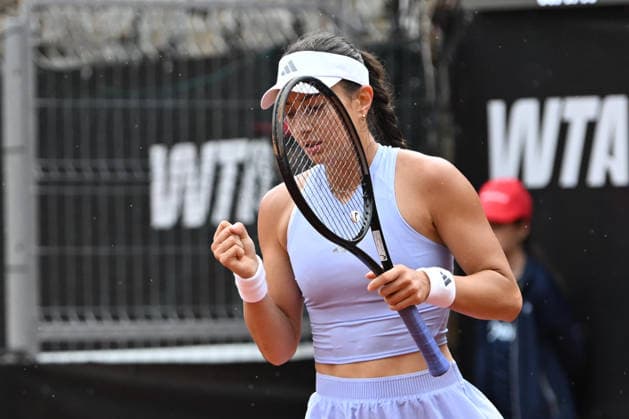 UniCredit IASI OPEN Elina Avanesyan of Armenia plays against Irina Fetecau of Romania during the Unicredit Iasi Open, in Iasi, Romania, on July 13, 2026. Imago Images Alex Nicodim Copyright: xAlexxNicodimx