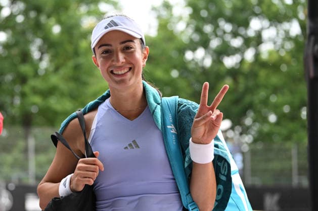 UniCredit IASI OPEN Elina Avanesyan of Armenia plays against Irina Fetecau of Romania during the Unicredit Iasi Open, in Iasi, Romania, on July 13, 2026. Imago Images Alex Nicodim Copyright: xAlexxNicodimx