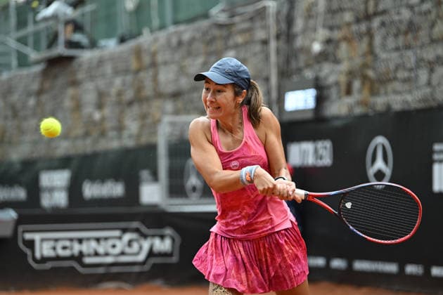 UniCredit IASI OPEN Irina Fetecau of Romania plays against Elina Avanesyan of Armenia during the Unicredit Iasi Open, in Iasi, Romania, on July 13, 2026. Imago Images Alex Nicodim Copyright: xAlexxNicodimx