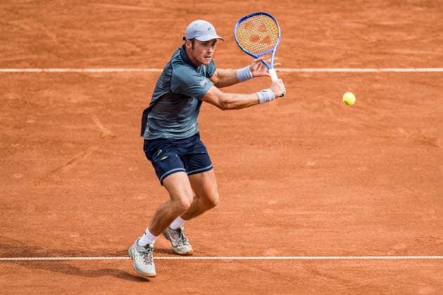 260713 Vilius Gaubas of Lithuania during day 1 of the Nordea Open on July 13, 2026 in Bastad. Photo: Niclas Jönsson BILDBYRAN COP 273 NO0428 tennis ATP, Tennis Herren 250 nordea open tennislagetbbeng *** 260713 Vilius Gaubas of Lithuania on Day 1 of the Nordea Open on July 13, 2026, in Bastad. Photo by Niclas Jönsson, BILDBYRAN COP 273 NO0428 tennis atp 250 nordea open tennislagetbbeng  Copyright: NICLASxJÖNSSON BB260713NO083