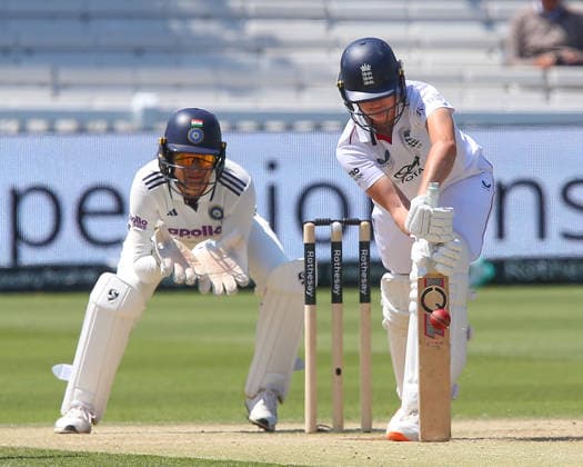 LONDON, ENGLAND - JULY 13: Lauren Filer of England bats during day 4 of the Rothesay Test Match between England and India at Lord s Cricket Ground on July 13, 2026 in London, England.  Copyright: xJayxPatel SPPx Sportspressphoto_SPR190318
