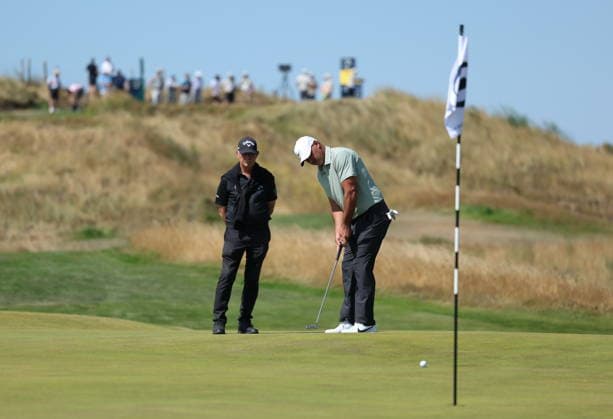 154th Open Golf Championships - Practice Day Brooks Koepka of the USA during practice day at the British Open Golf Championships at Royal Birkdale in Southport, Britain, 13 July 2026. SOUTHPORT UNITED KINGDOM  Copyright: xADAMxVAUGHANx