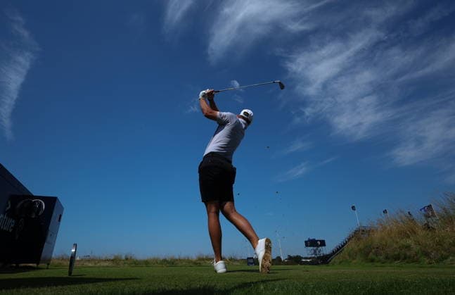 154th Open Golf Championships - Practice Day Lucas Herbert of Australia on the 10th tee during practice day at the British Open Golf Championships at Royal Birkdale in Southport, Britain, 13 July 2026. SOUTHPORT UNITED KINGDOM  Copyright: xADAMxVAUGHANx