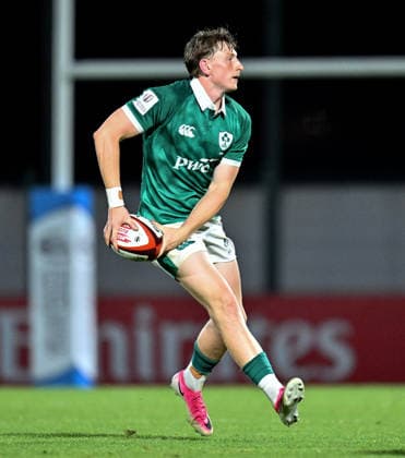 2026 World Rugby Junior World Championship, WM, Weltmeisterschaft 9th Place Play-off Semi-Final, AIA Stadium, Kutaisi, Georgia 13 7 2026 Ireland U20 vs Fiji U20 Ireland™s Daniel Ryan Daniel Ryan 13 7 2026  Copyright: xx Z99_1712
