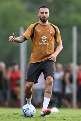 Fußball, Italien, AC Mailand, Training Db Carnago (Varese) 13 07 2026 - raduno A.C. Milan foto Daniele Buffa Image nella foto: Mario Gila Fuentes 