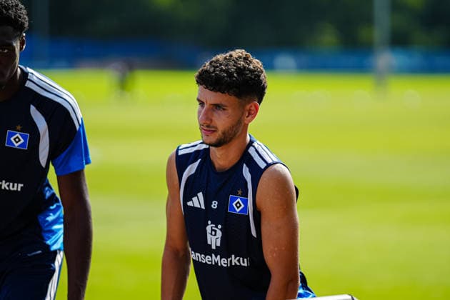 Daniel Elfadli (Hamburger SV, 08) GER, Training Hamburger SV, Fussball, 1. Bundesliga, Saison 2026 2027, 13.07.2026 GER, Training Hamburger SV, Fussball, 1. Bundesliga, Saison 2026 2027, 13.07.2026 Hamburg *** Daniel Elfadli, Hamburger SV, July 8, 2026 (GER), Hamburger SV training, soccer, Bundesliga 1, 2026–2027 season, July 13, 2026 (GER), Hamburger SV training, soccer, Bundesliga 1, 2026–2027 season, July 13, 2026, Hamburg Copyright: xEibner-Pressefoto MarcelxvonxFehrnx EP_MFN