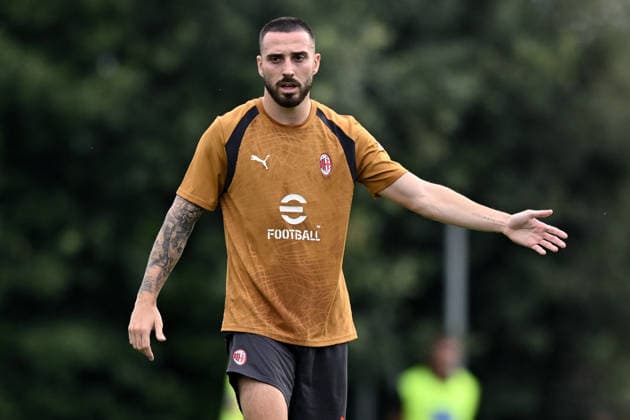 Fußball, Italien, AC Mailand, Training #2 Db Carnago (Varese) 13 07 2026 - raduno A.C. Milan foto Daniele Buffa Image nella foto: Mario Gila Fuentes 