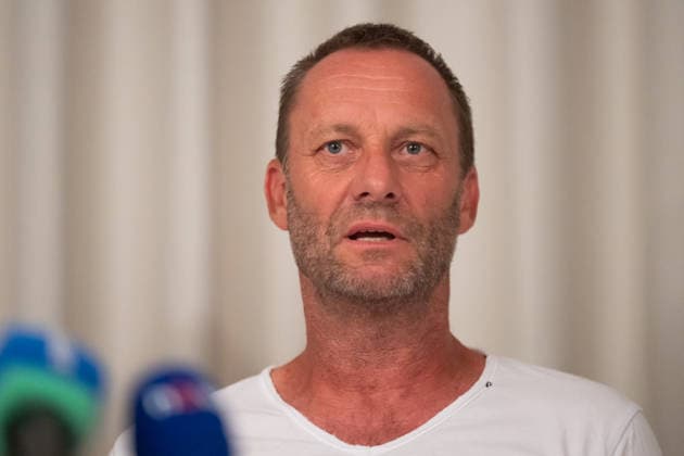 Coach of Wimbledon champion Linda Noskova Tomas Krupa speaks at a press conference, PK, Pressekonferenz in Prague after returning from London on July 13, 2026. (CTKxPhoto OndrejxDeml) CTKPhotoP2026071305856  CTKPhotoP2026071305856