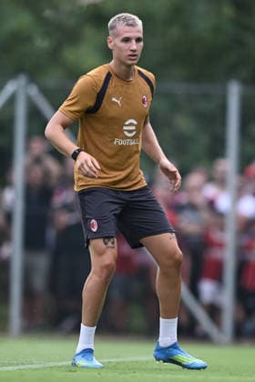 Fußball, Italien, AC Mailand, Training #2 Db Carnago (Varese) 13 07 2026 - raduno A.C. Milan foto Daniele Buffa Image nella foto: Francesco Camarda 