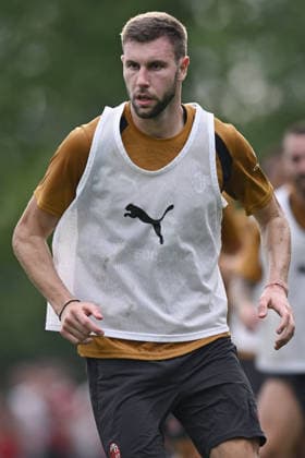 Fußball, Italien, AC Mailand, Training #2 Db Carnago (Varese) 13 07 2026 - raduno A.C. Milan foto Daniele Buffa Image nella foto: Straninja Pavlovic 