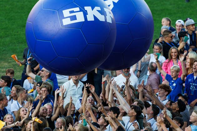 260713 Deltagare under invigningen av Gothia Cup den 13 juli 2026 i Göteborg. *** 260713 Participants at the opening ceremony of the Gothia Cup on July 13, 2026, in Gothenburg  Copyright: NICKLASxELMRIN BB260713NE003