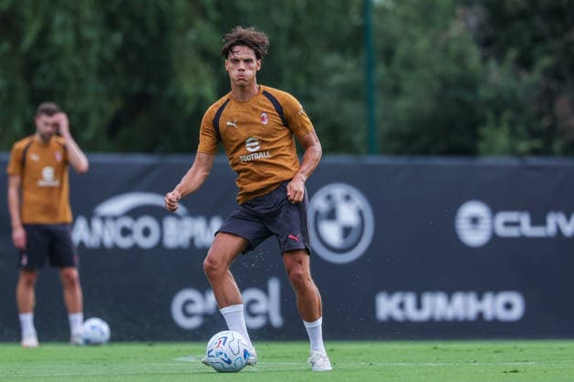 AC Milan 2026 27 - Training Session - 13 07 2026 Samuel Ricci of AC Milan seen in action during Training Session AC Milan 2026 27 at Milanello in Milan, Italy *** AC Milan 2026-27 Training Session, July 13, 2026: Samuel Ricci of AC Milan seen in action during the AC Milan 2026-27 training session at Milanello in Milan, Italy Copyright: xBEAUTIFULxSPORTS Carabellix