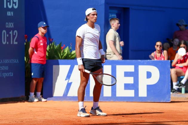 Umag 13.07.2026. Tenis PLAVA LAGUNA CROATIA OPEN Tennis PLAVA LAGUNA CROATIA OPEN Nz Henrique Rocha Fot. Kacper Staniec NEWSPIX.PL --- newspix.pl 