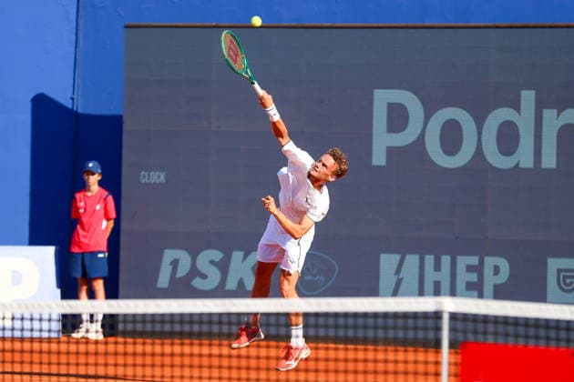 Umag 13.07.2026. Tenis PLAVA LAGUNA CROATIA OPEN Tennis PLAVA LAGUNA CROATIA OPEN Nz Luca Van Assche Fot. Kacper Staniec NEWSPIX.PL --- newspix.pl 