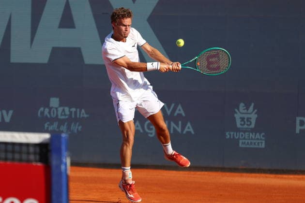 Umag 13.07.2026. Tenis PLAVA LAGUNA CROATIA OPEN Tennis PLAVA LAGUNA CROATIA OPEN Nz Luca Van Assche Fot. Kacper Staniec NEWSPIX.PL --- newspix.pl 