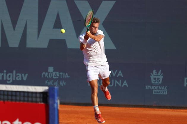 Umag 13.07.2026. Tenis PLAVA LAGUNA CROATIA OPEN Tennis PLAVA LAGUNA CROATIA OPEN Nz Luca Van Assche Fot. Kacper Staniec NEWSPIX.PL --- newspix.pl 