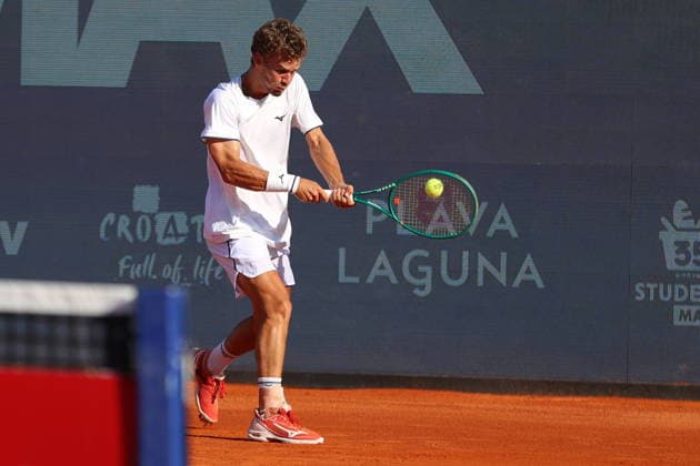 Umag 13.07.2026. Tenis PLAVA LAGUNA CROATIA OPEN Tennis PLAVA LAGUNA CROATIA OPEN Nz Luca Van Assche Fot. Kacper Staniec NEWSPIX.PL --- newspix.pl 