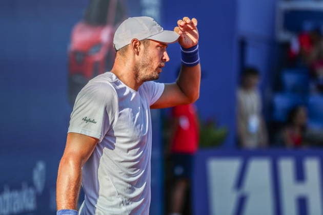 Umag 13.07.2026. Tenis PLAVA LAGUNA CROATIA OPEN Tennis PLAVA LAGUNA CROATIA OPEN Nz Dusan Jajovic Fot. Kacper Staniec NEWSPIX.PL --- newspix.pl 