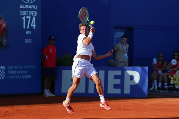 Umag 13.07.2026. Tenis PLAVA LAGUNA CROATIA OPEN Tennis PLAVA LAGUNA CROATIA OPEN Nz Luca Van Assche Fot. Kacper Staniec NEWSPIX.PL --- newspix.pl 