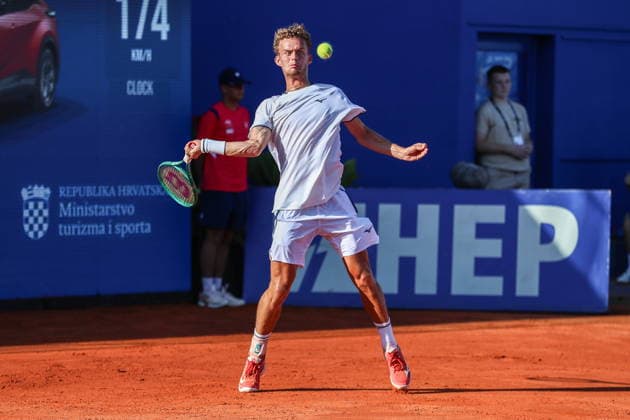 Umag 13.07.2026. Tenis PLAVA LAGUNA CROATIA OPEN Tennis PLAVA LAGUNA CROATIA OPEN Nz Luca Van Assche Fot. Kacper Staniec NEWSPIX.PL --- newspix.pl 