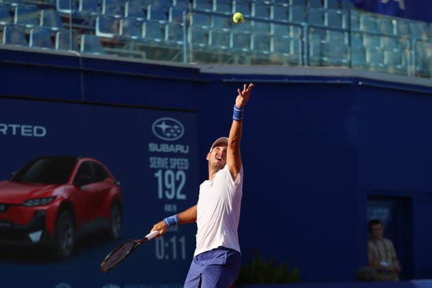 Umag 13.07.2026. Tenis PLAVA LAGUNA CROATIA OPEN Tennis PLAVA LAGUNA CROATIA OPEN Nz Dusan Jajovic Fot. Kacper Staniec NEWSPIX.PL --- newspix.pl 