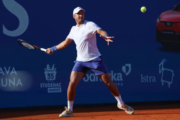 Umag 13.07.2026. Tenis PLAVA LAGUNA CROATIA OPEN Tennis PLAVA LAGUNA CROATIA OPEN Nz Dusan Jajovic Fot. Kacper Staniec NEWSPIX.PL --- newspix.pl 
