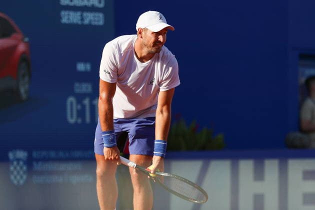 Umag 13.07.2026. Tenis PLAVA LAGUNA CROATIA OPEN Tennis PLAVA LAGUNA CROATIA OPEN Nz Dusan Jajovic Fot. Kacper Staniec NEWSPIX.PL --- newspix.pl 
