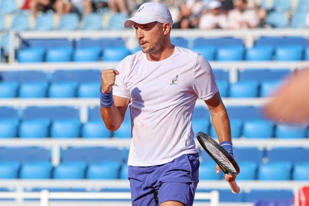 Umag 13.07.2026. Tenis PLAVA LAGUNA CROATIA OPEN Tennis PLAVA LAGUNA CROATIA OPEN Nz Dusan Jajovic Fot. Kacper Staniec NEWSPIX.PL --- newspix.pl 