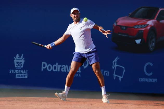 Umag 13.07.2026. Tenis PLAVA LAGUNA CROATIA OPEN Tennis PLAVA LAGUNA CROATIA OPEN Nz Dusan Jajovic Fot. Kacper Staniec NEWSPIX.PL --- newspix.pl 
