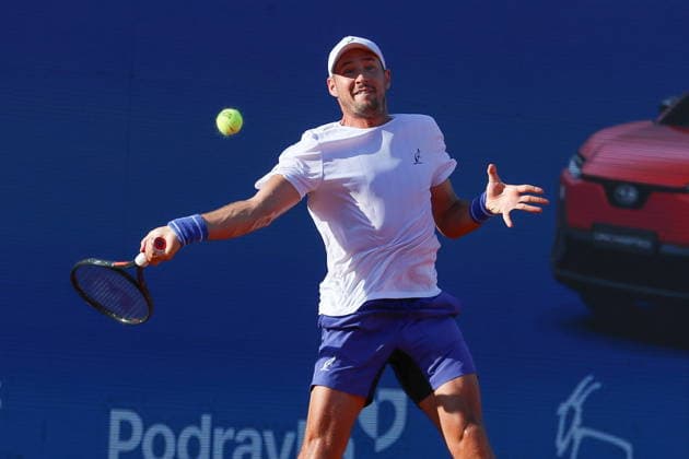 Umag 13.07.2026. Tenis PLAVA LAGUNA CROATIA OPEN Tennis PLAVA LAGUNA CROATIA OPEN Nz Dusan Jajovic Fot. Kacper Staniec NEWSPIX.PL --- newspix.pl 