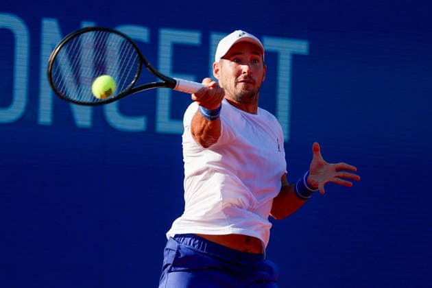 Umag 13.07.2026. Tenis PLAVA LAGUNA CROATIA OPEN Tennis PLAVA LAGUNA CROATIA OPEN Nz Dusan Jajovic Fot. Kacper Staniec NEWSPIX.PL --- newspix.pl 